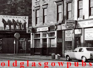 Image of the Cottage Bar Eglinton Street corner of Wallace Street 1970s