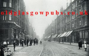 Image of David Wood's premises Govan Road early 1900s.