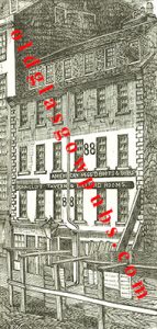Drawing of Donnelly's Tavern 88 Trongate