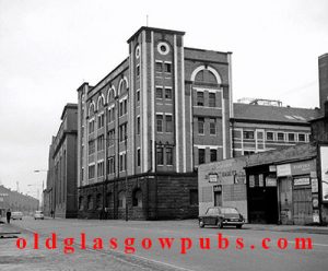 Exterior view of the Dublin Vaults Anderston Quay 1967