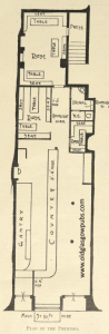 Architect drawing of premises at 32-34 Main Street, Bridgeton 1911